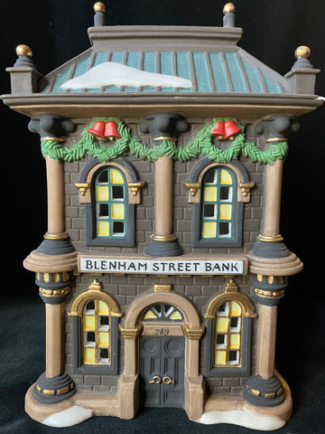 Department 56 Dickens Village Blenham Street Bank