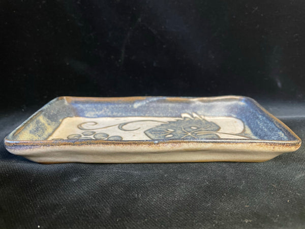 Signed North Eagle Pottery Tray