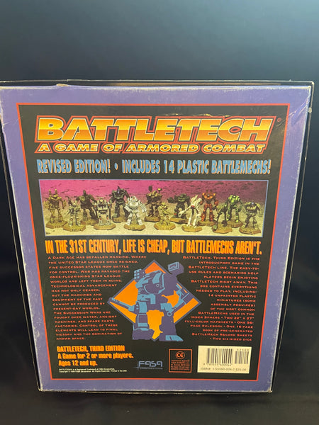 Battletech A Game of Armored Combat Third Edition