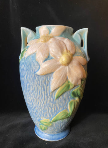 Vintage Roseville Pottery 2 Handle Vase
