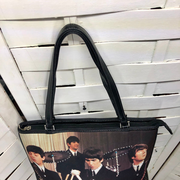 Vintage The Beatles Band Handbag Purse